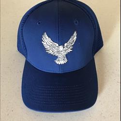 Cap-Blue Mesh Fitted Large/X-Large